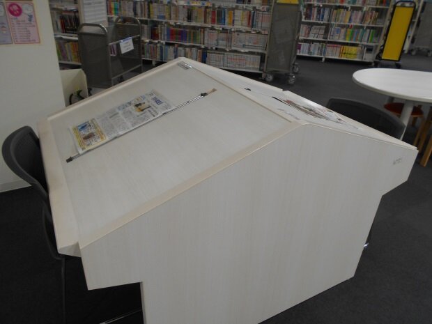 新聞のコーナーの画像