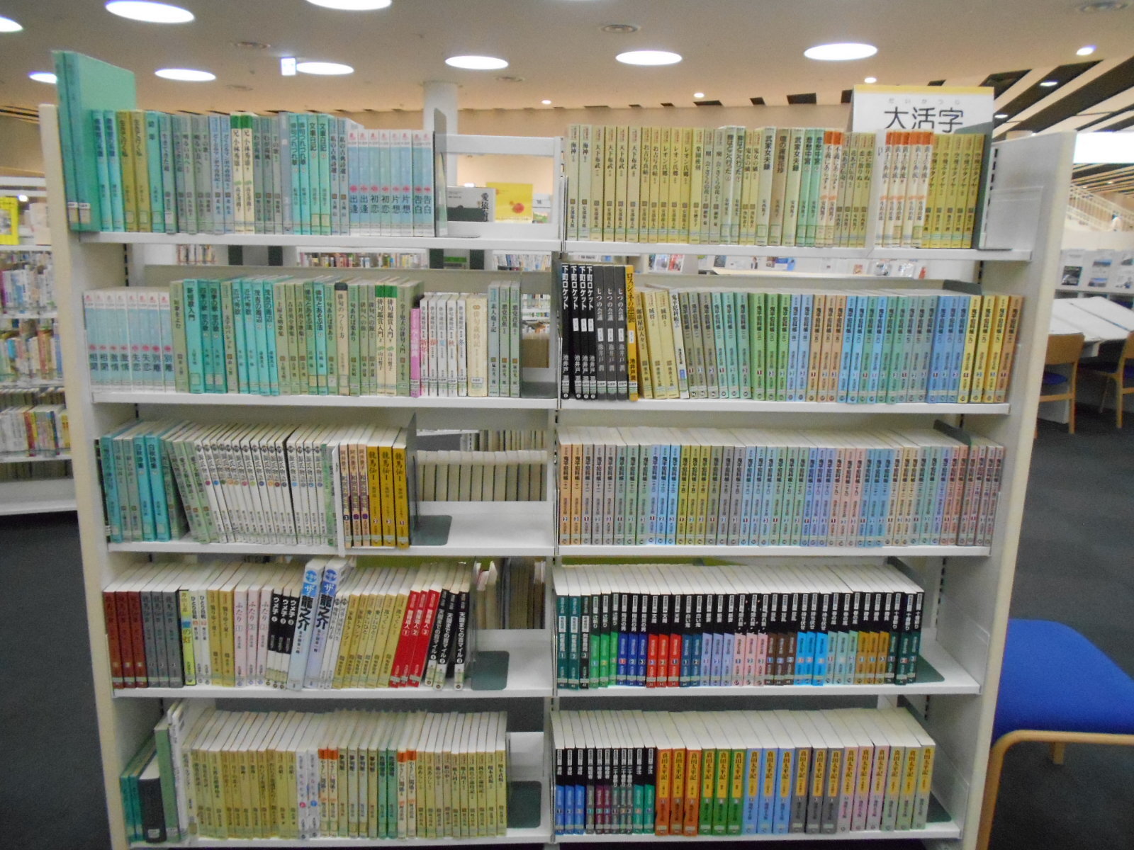 大活字本コーナーの画像2